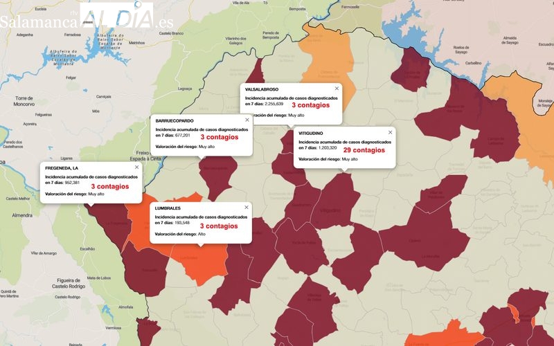 Se mantiene el paulatino descenso de contagios en Las Arribes