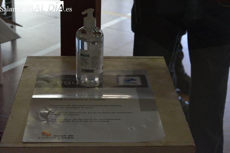 Salamanca capital mejora la participación de 2019 con un 1,33 % más de votantes a las 14:00 horas