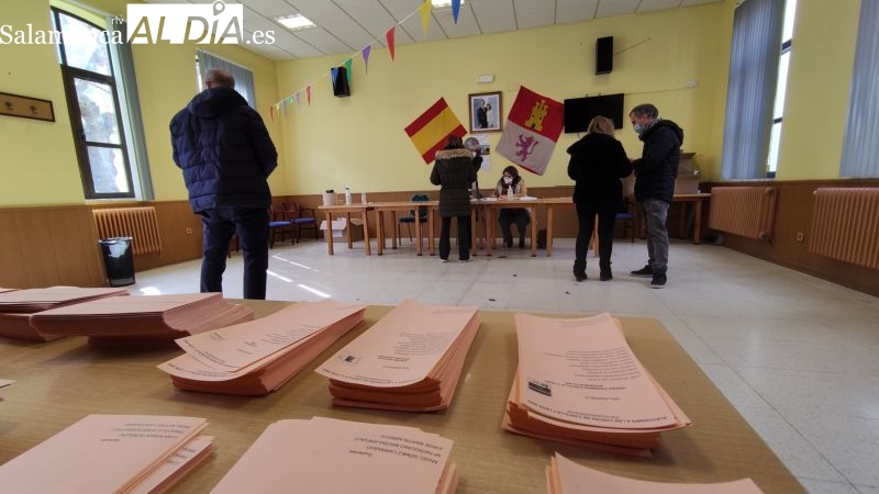 La participación en Salamanca se sitúa en el 34,8 % a las 14:00 horas