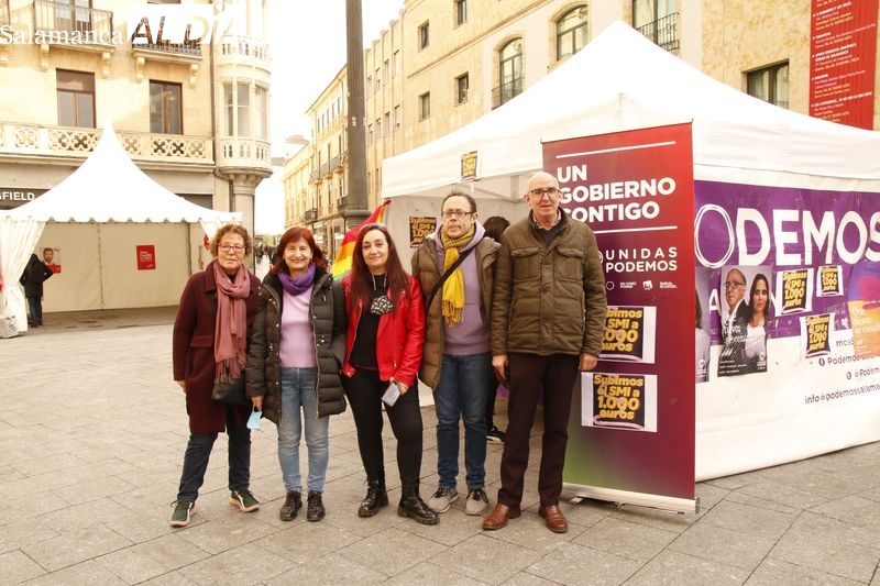 Somos la garantía para frenar a la derecha y para que se cumplan los programas, destaca José Vicente (Unidas Podemos)