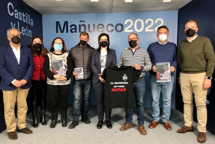 Ana Vázquez confía en una mayoría fuerte de Mañueco puede frenar a Sánchez y a los gobiernos inestables que causa la izquierda