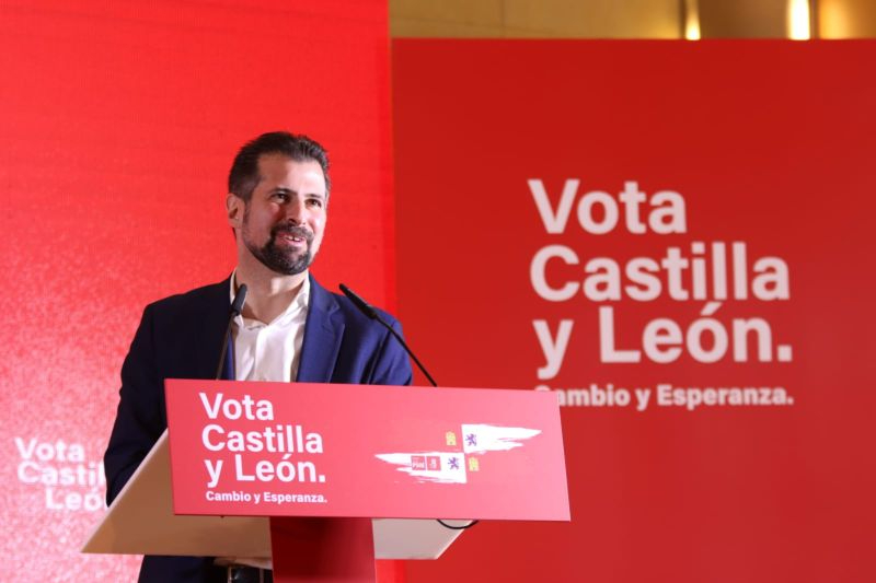 Tudanca aboga por devolverle a CyL su voz en España: Ya está bien de ser invisibles