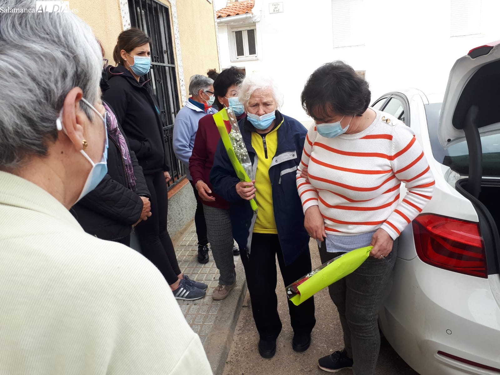 El Pedroso de la Armuña recibe emocionado a la primera familia ucraniana