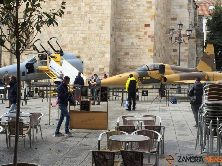 Apuñalamiento en plena Plaza Mayor de Zamora: un varón de 24 años herido
