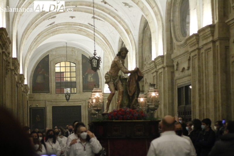 La Hermandad de Jesús Flagelado celebra su Vía Crucis 