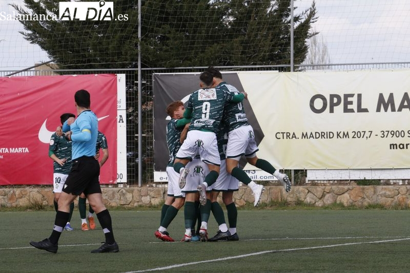 El Guijuelo se lleva el derbi contra el Santa Marta por la mínima (0-1)