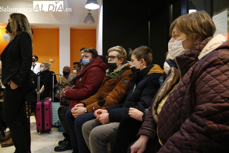 Otras 60 personas refugiadas llegan a Salamanca desde Ucrania a través de los canales oficiales de la Unión Europea