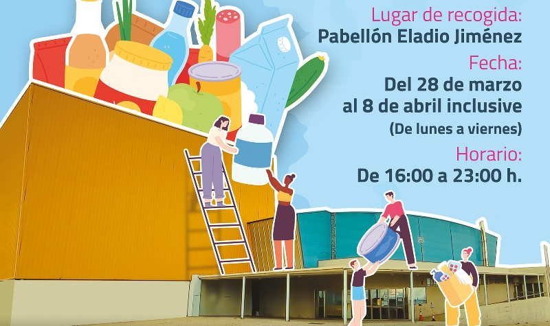 El Ayuntamiento promueve una campaña de recogida de alimentos y materiales para Ucrania
