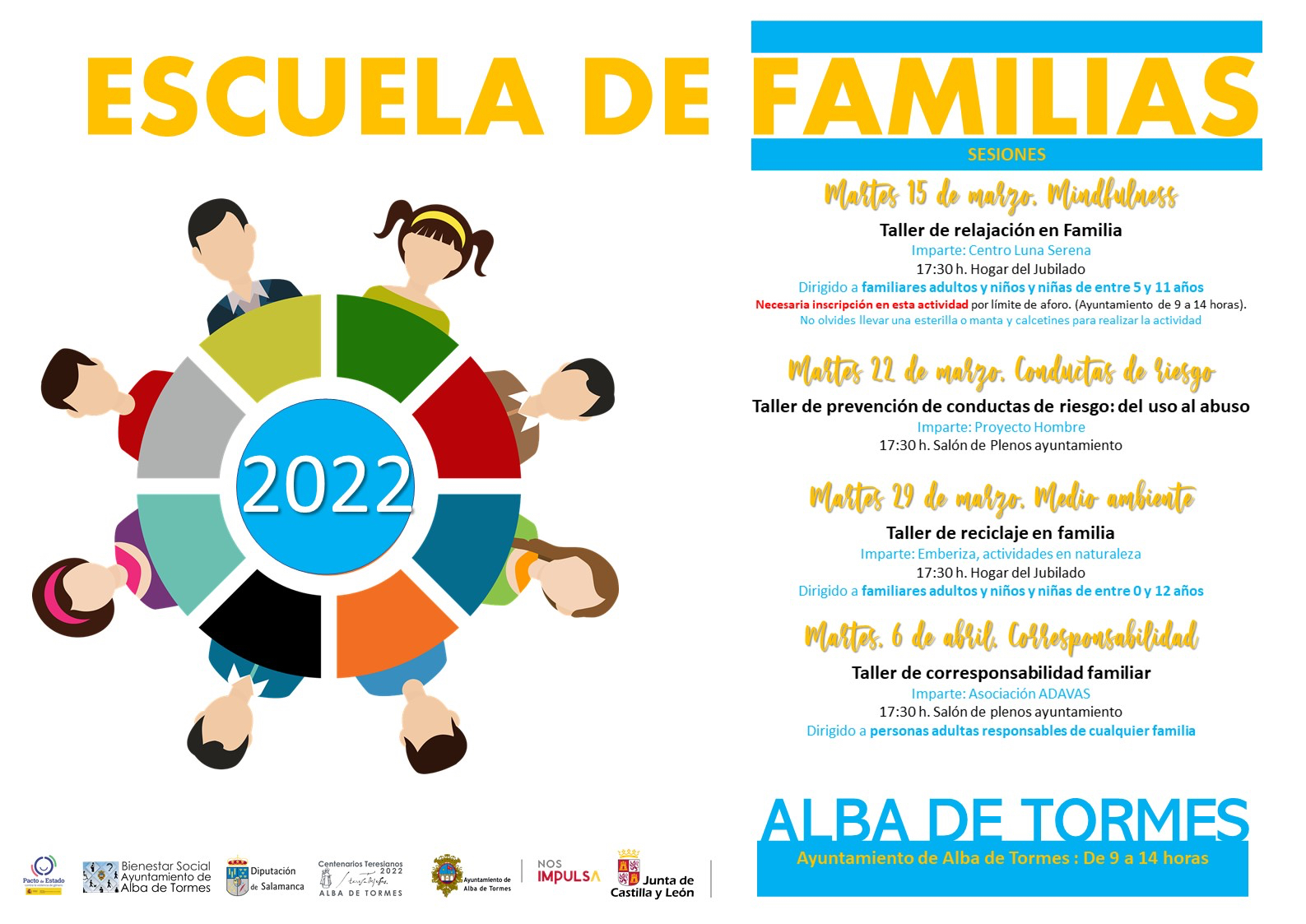 Taller de reciclaje para familias este martes en Alba de Tormes