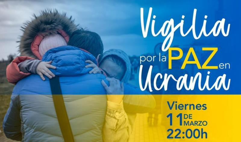 Convocada para el viernes una Vigilia por la Paz en Ucrania