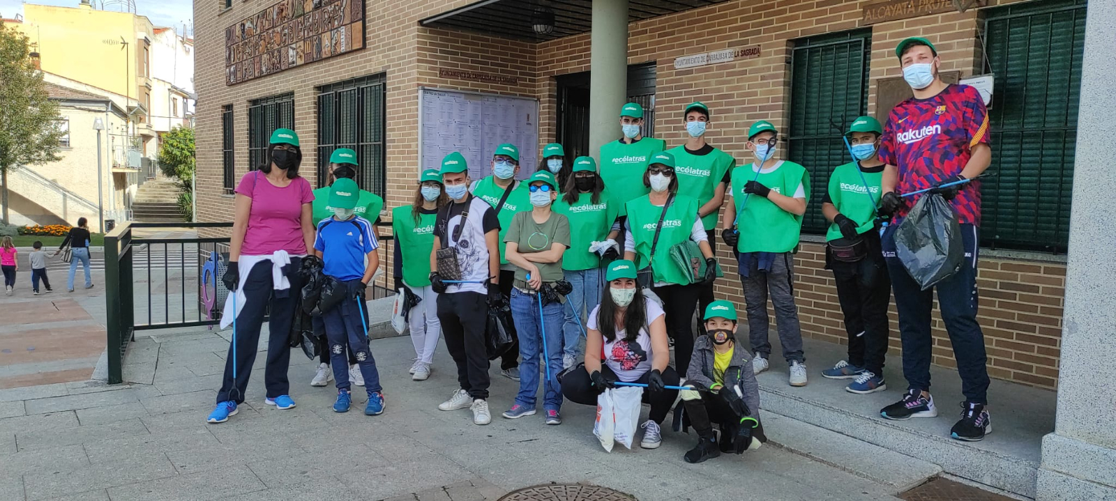 Los niños de Carbajosa participan en el proyecto La liga por la Tierra de UNICEF