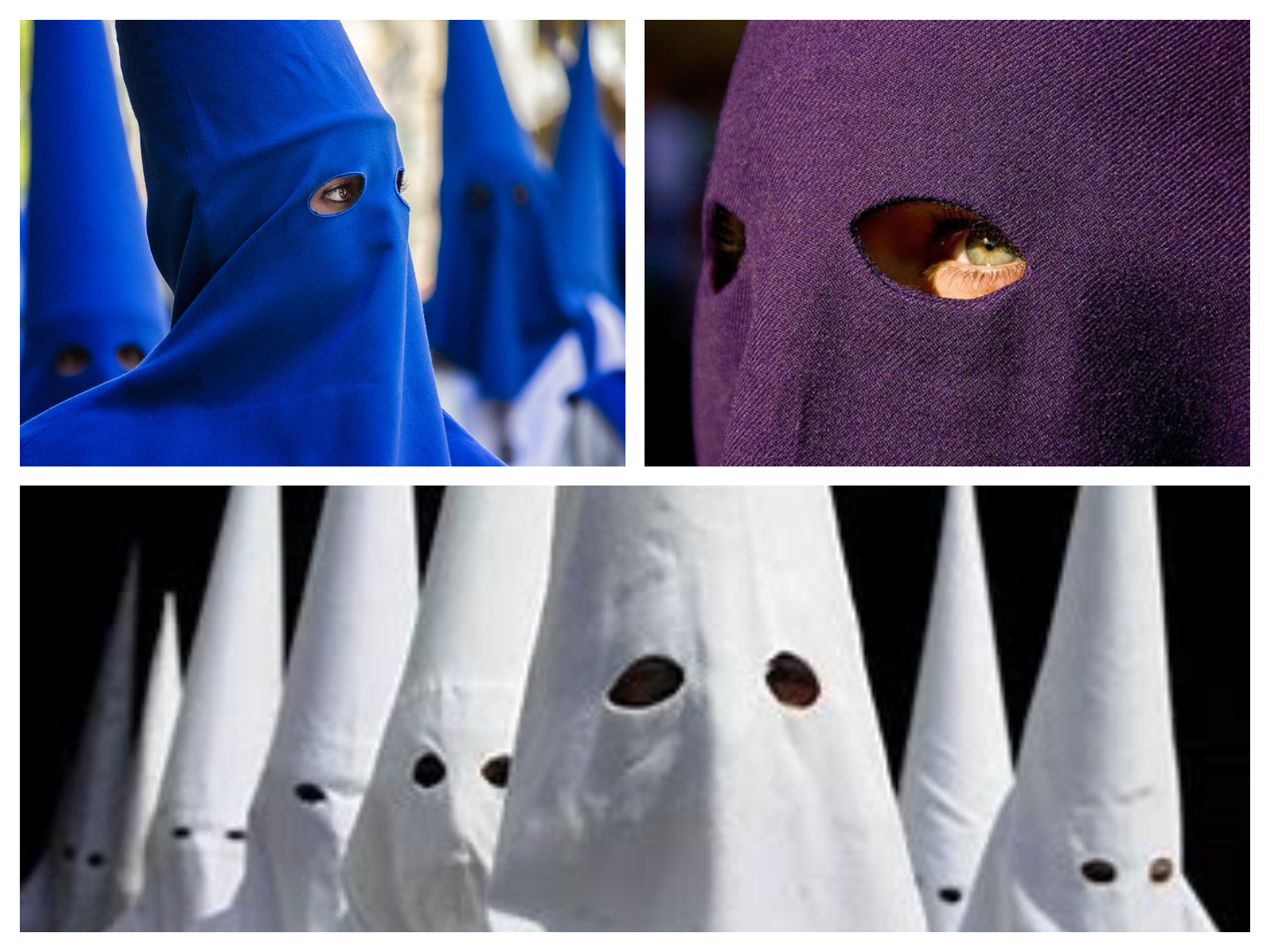 Vísperas (II): las personas detrás del capuchón