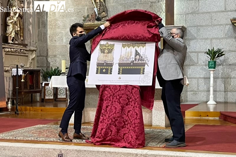 Nuestra Señora de la Esperanza presenta su nueva imagen de palio que supone una obra de arte