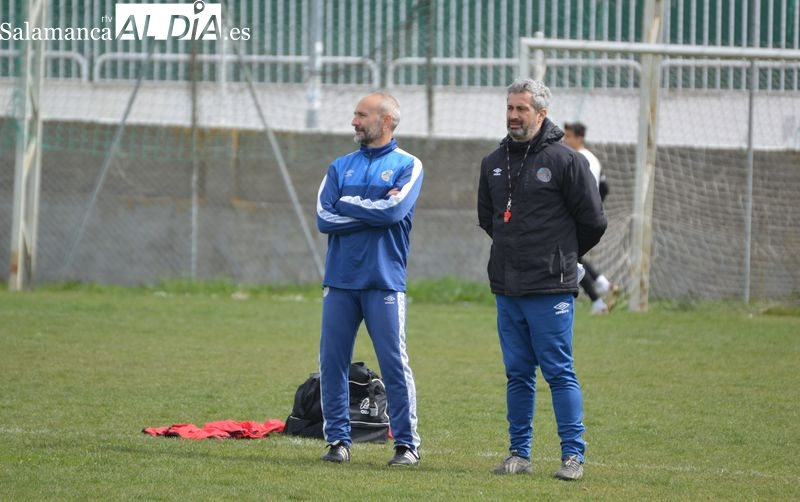 El regreso al trabajo del Salamanca UDS, marcado por una visita sorpresa