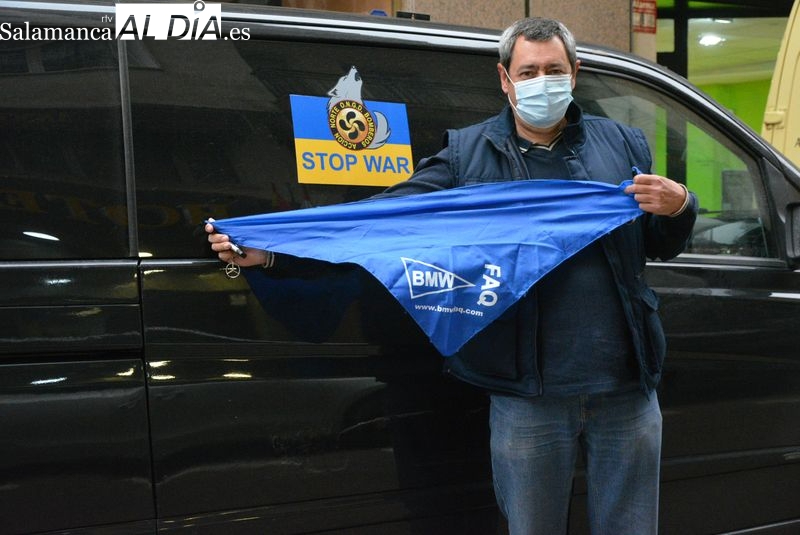 El salmantino Javier Ramos inicia su segundo viaje para traer a refugiados ucranianos: Subiré las veces que haga falta