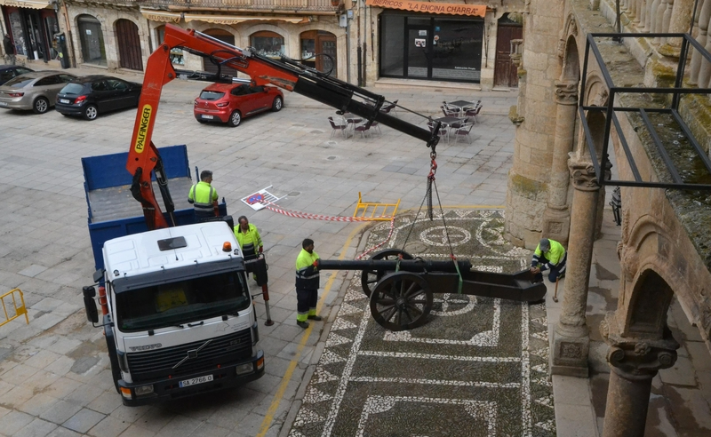 Los cañones están de vuelta por la Plaza Mayor