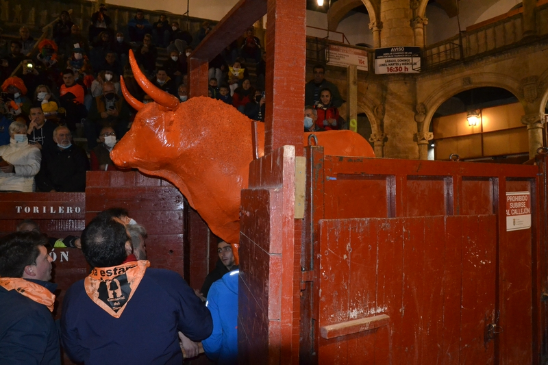 Indultado por primera vez el toro protagonista del Pasacalles de Cenizos