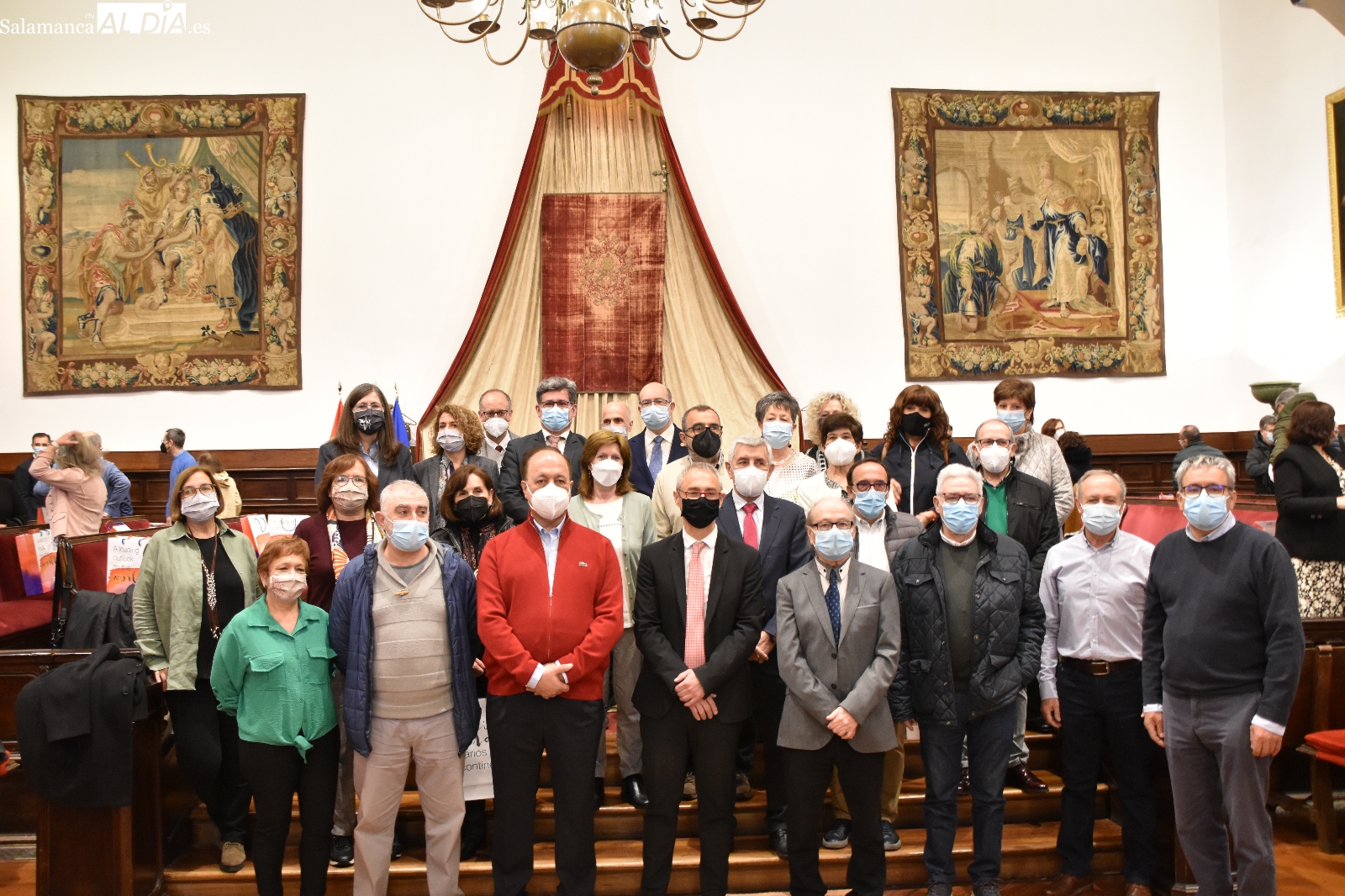 Jornada inolvidable para este grupo del Personal de Administración y Servicios de la USAL