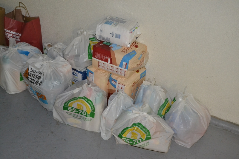 En marcha la recogida de alimentos y materiales para Ucrania