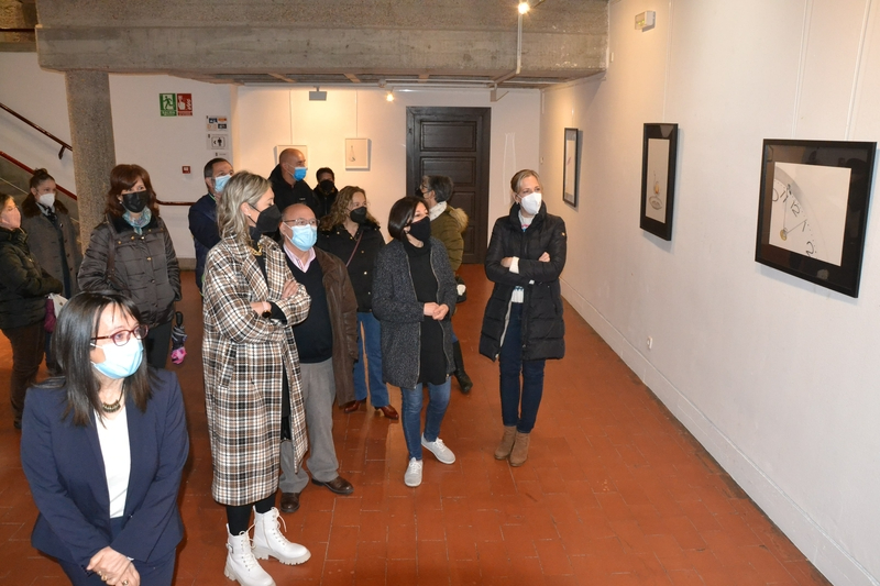 La mirobrigense Susana López cumple su sueño de exponer en la Casa de la Cultura