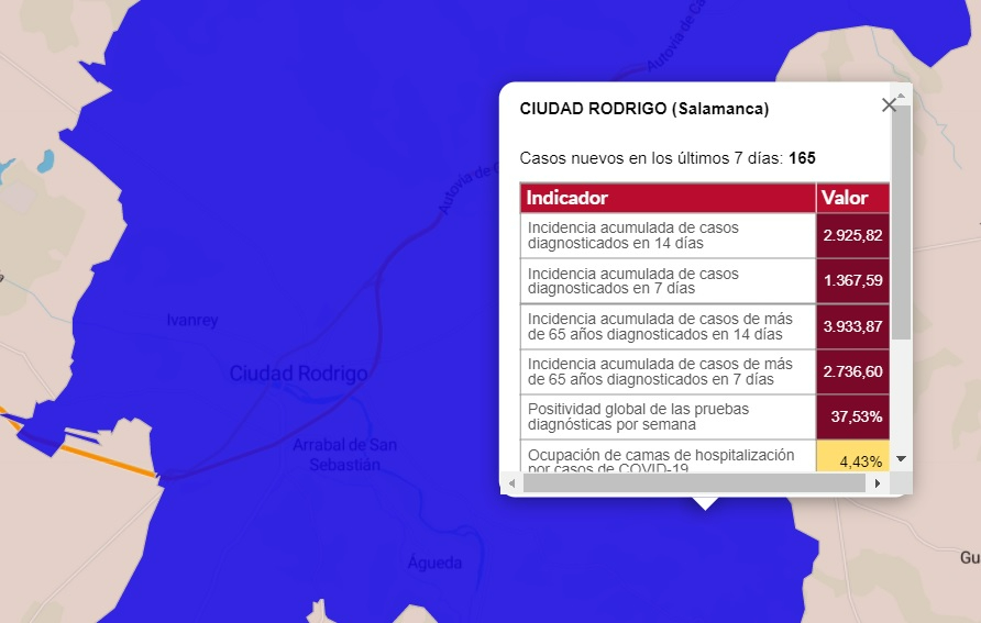 Trece localidades presentan nuevos casos pero la incidencia semanal comienza a bajar