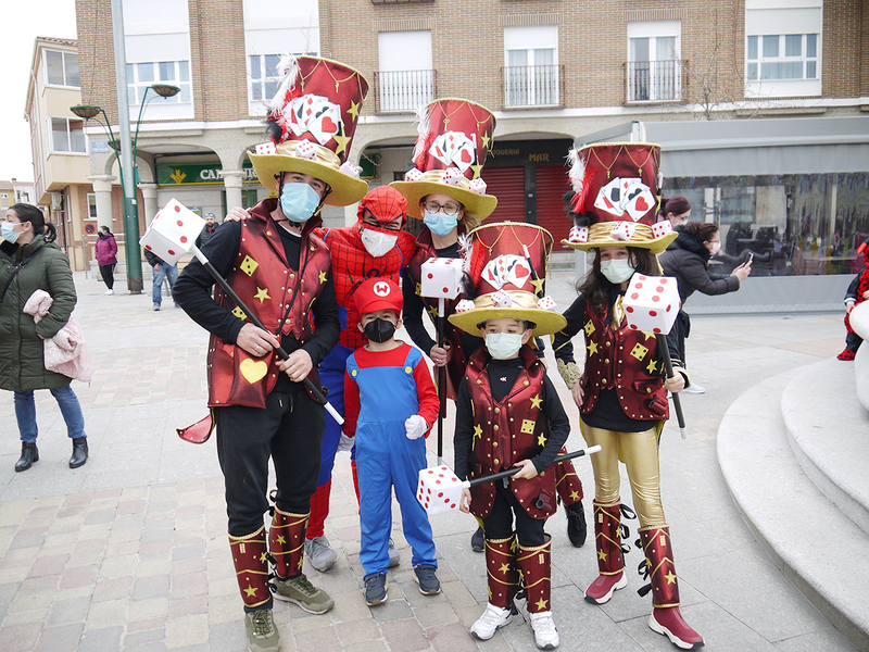 Música, baile y disfraces en el Carnaval de Carbajosa