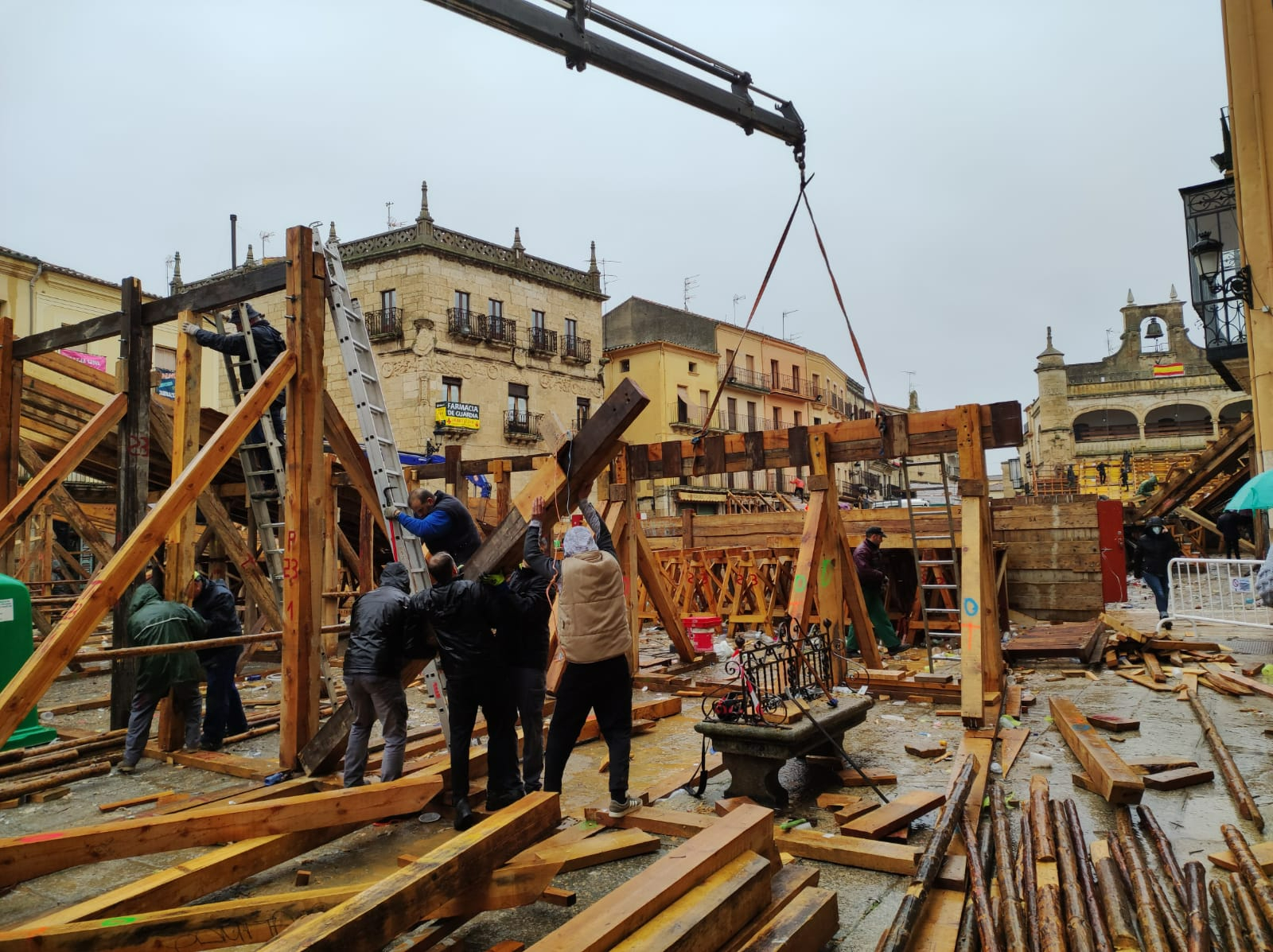 La lluvia, molesta compañera del inicio de la vuelta a la normalidad de Miróbriga
