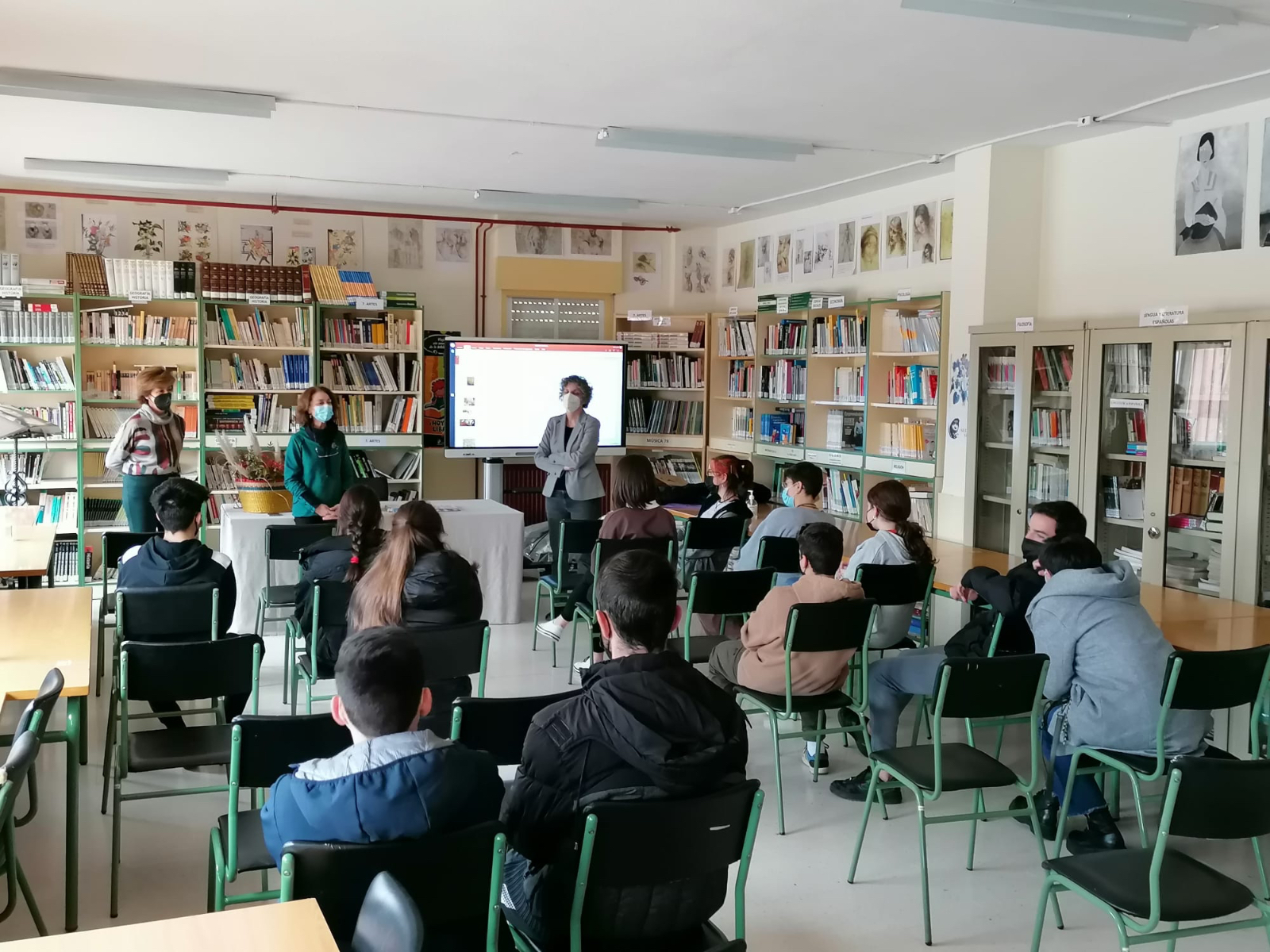 Entrega de los premios del Certamen Fotoclásica en el IES Leonardo da Vinci