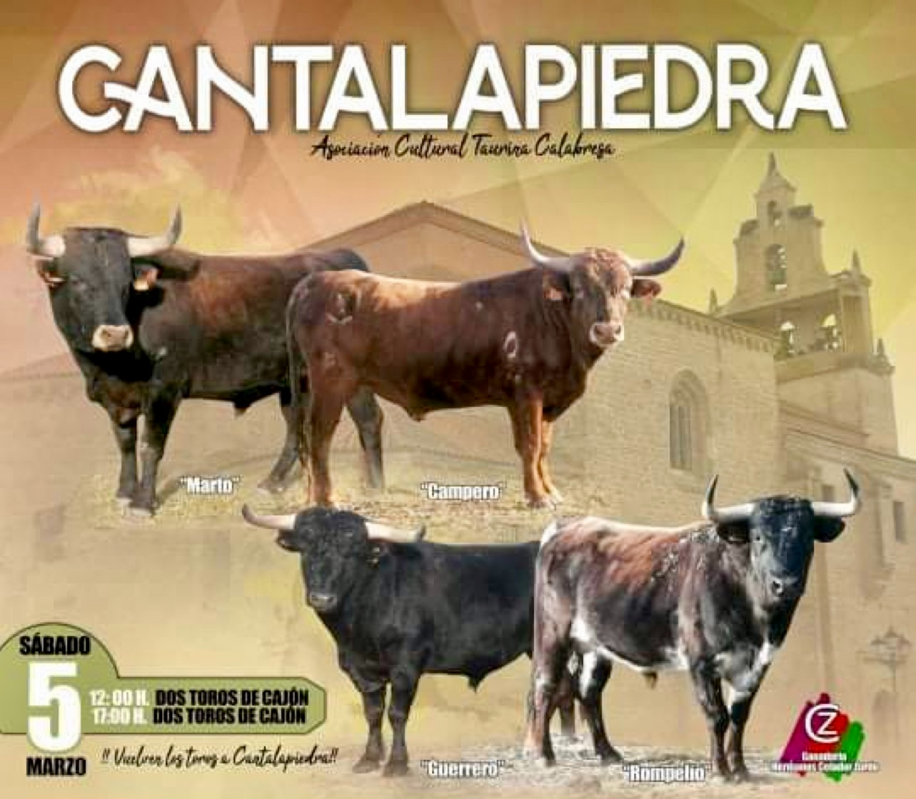 Los festejos taurinos vuelven este sábado a las calles de Cantalapiedra