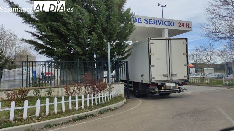 Las empresas de Guijuelo se preparan por si el paro en el transporte persiste