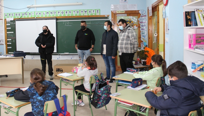 El Servicio de Huertos de Cáritas celebra con los escolares mirobrigenses el Día del Árbol