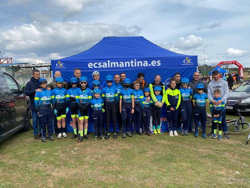 Buena actuación de la Escuela de Ciclismo Salmantina este fin de semana en Guijuelo 