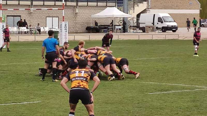 Derrota del Salamanca Rugby Club en el partido de ida de la Final de la LigASISA de Castilla y León