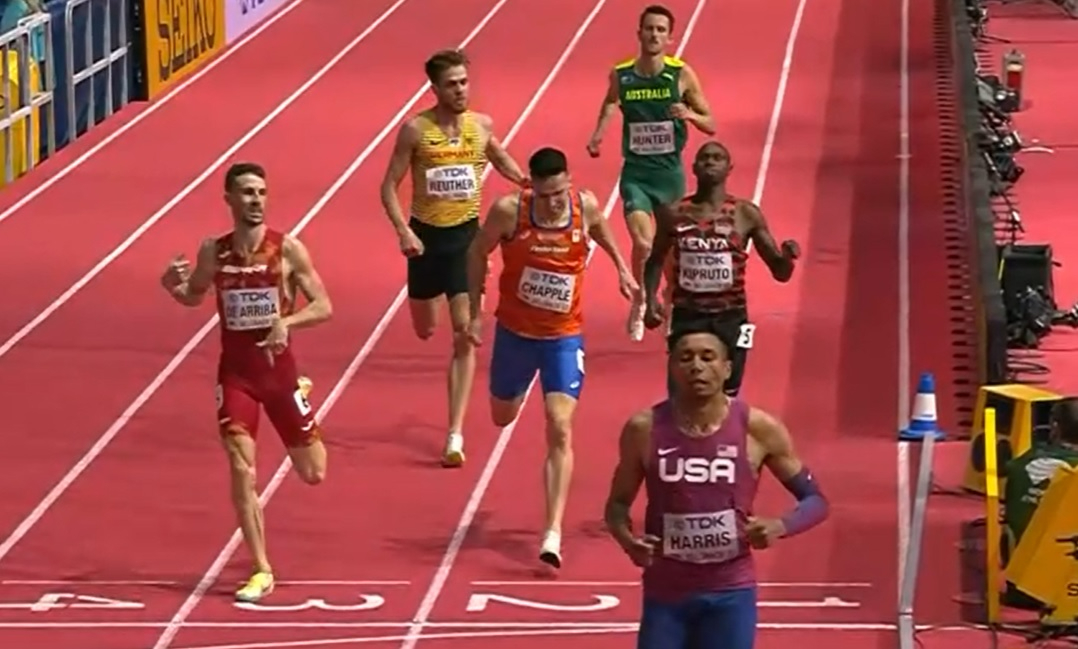 Álvaro de Arriba se mete en la final del Mundial en Pista Cubierta