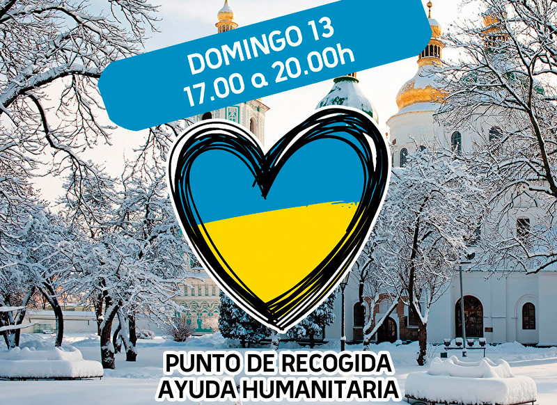 Este domingo abre de nuevo en El Tormes el punto de recogida de ayuda humanitaria para Ucrania 