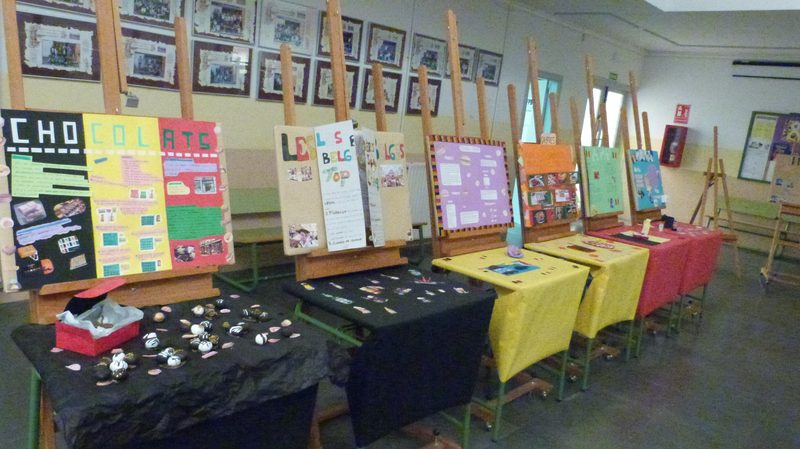 Alumnos de Francés del IES Campo Charro realizan una exposición sobre Bélgica