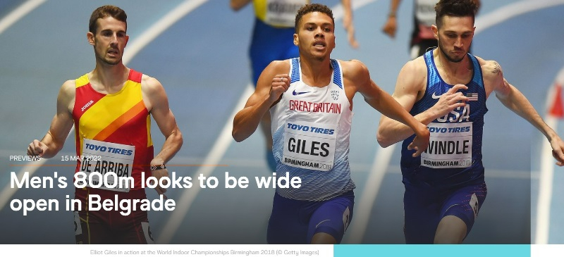 Álvaro de Arriba disputará este viernes por la mañana las series del Mundial en Pista Cubierta