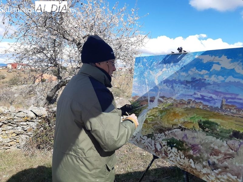 Certamen de pintura al aire libre en La Fregeneda
