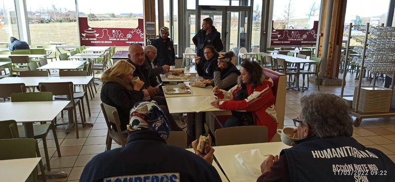 Segundo día del viaje de un salmantino hacia la frontera ucraniana: bastante viento pero mucha ilusión