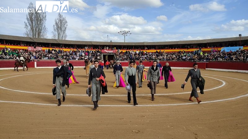 Festejo con picadores con Morante de la Puebla, Cayetano, Pablo Aguado, Alejandro Marcos y Manuel Diosleguarde