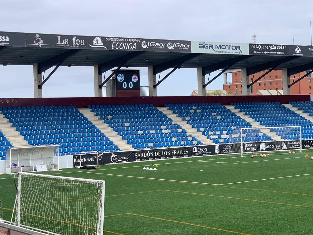 El Reina Sofía ya luce su nuevo videomarcador... ¡con un Unionistas - Dépor! 