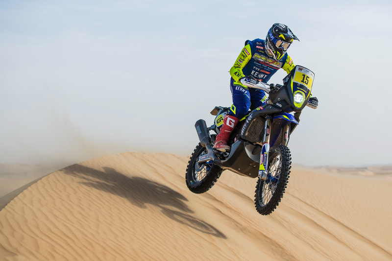 Santolino sufre en las dunas del ‘empty quarter’