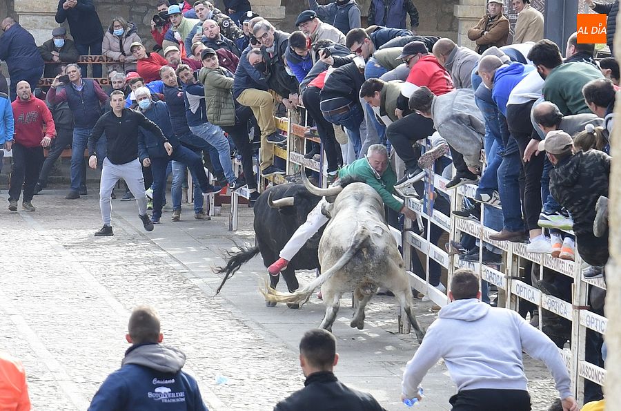 Buen encierro de Los Bayones con momentos de peligro en el Registro pero sin consecuencias graves