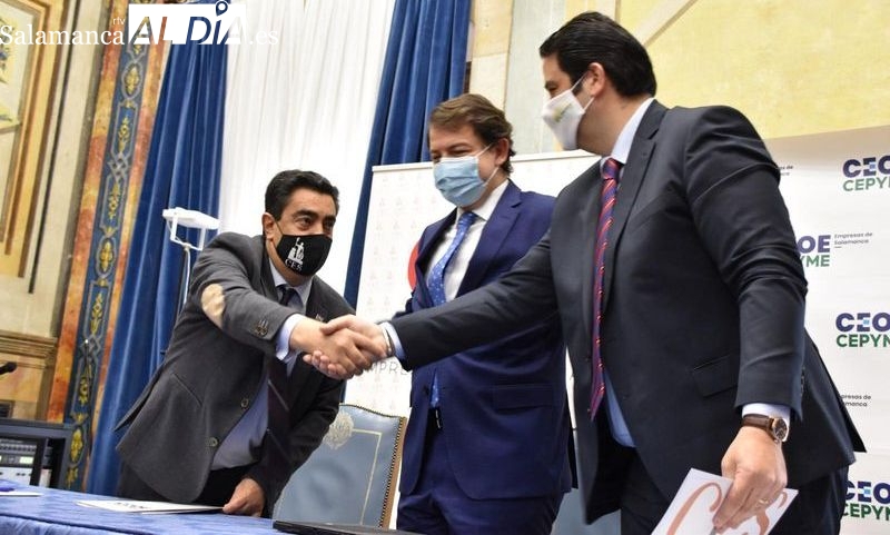 Fin a la división de la patronal en Salamanca