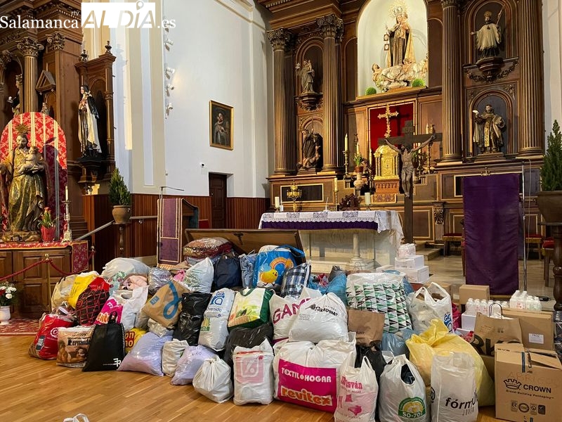 Los Carmelitas Descalzos preparan el primer envío solidario para Ucrania