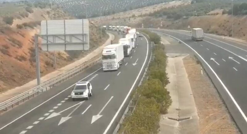 Huelga del transporte: los piquetes afectan a carreteras de Castilla y León 