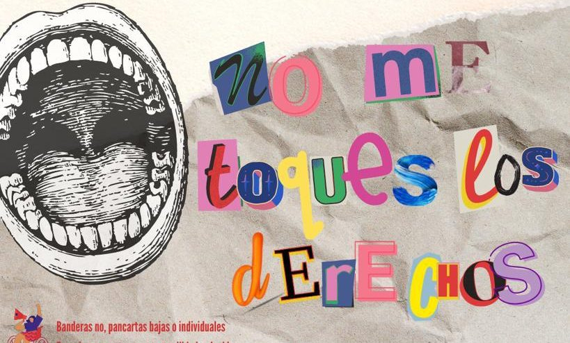 ‘No me toques los derechos’, lema de la manifestación del Movimiento Feminista de Salamanca