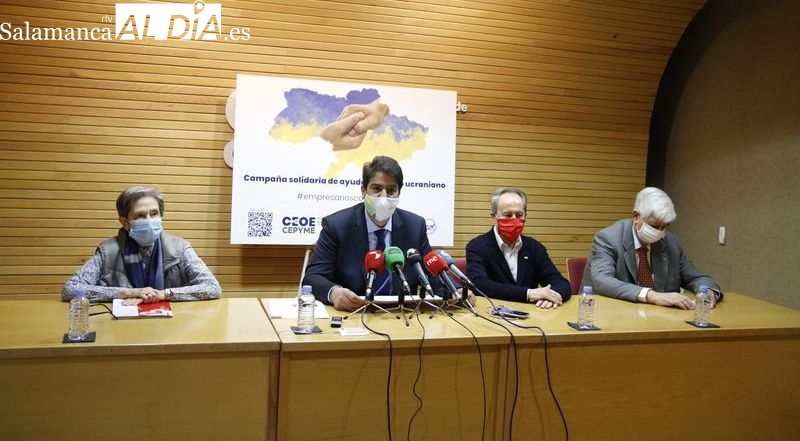 No podemos estar al margen, nueva campaña en Salamanca para ayudar al pueblo de Ucrania
