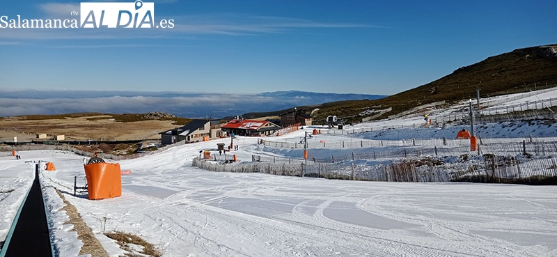 La Covatilla registra la temperatura más baja de Castilla y León anoche, -7,2 grados