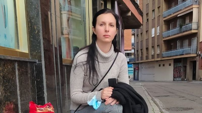 Yulia, ucraniana que vive en Salamanca: Es durísimo hablar con mi familia y no saber si les voy a volver a escuchar